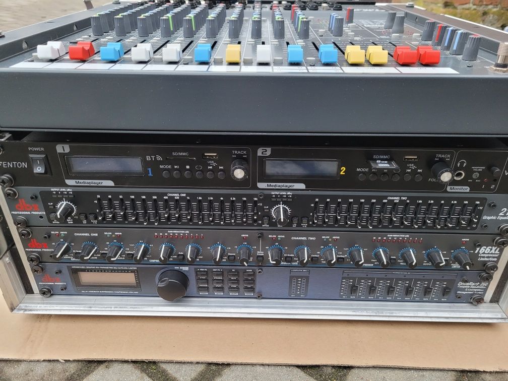 Casse Rack 4u  plus mikser