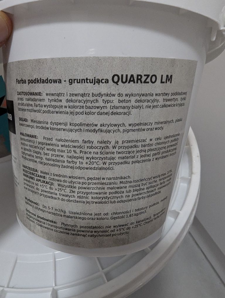 Beton tynk dekoracyjny zestaw Betoni Minerale