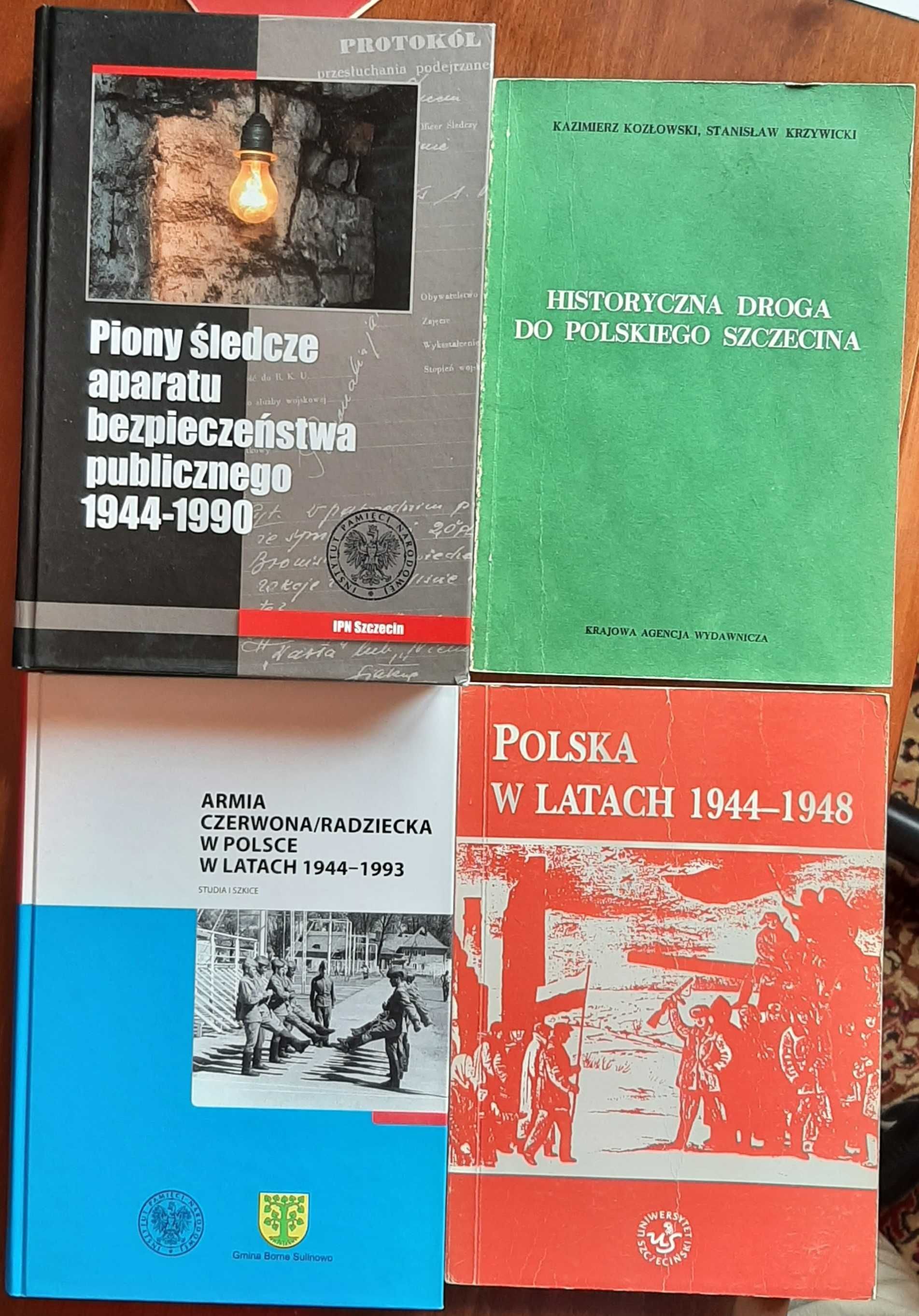 Zestaw 4. książek, epoka: Historia PRL