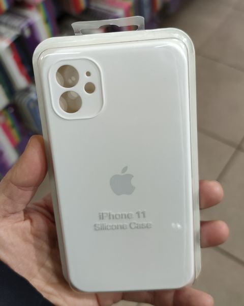 Чехол Квадратный Silicone Case Full на iPhone 11/ 11 Pro/ 11 Pro Max