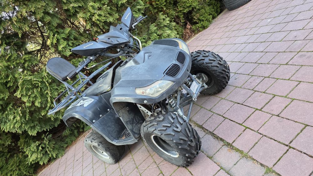 Quad 125 biegi 3 +1 wsteczny do naprawy bmw bombardier quad cross