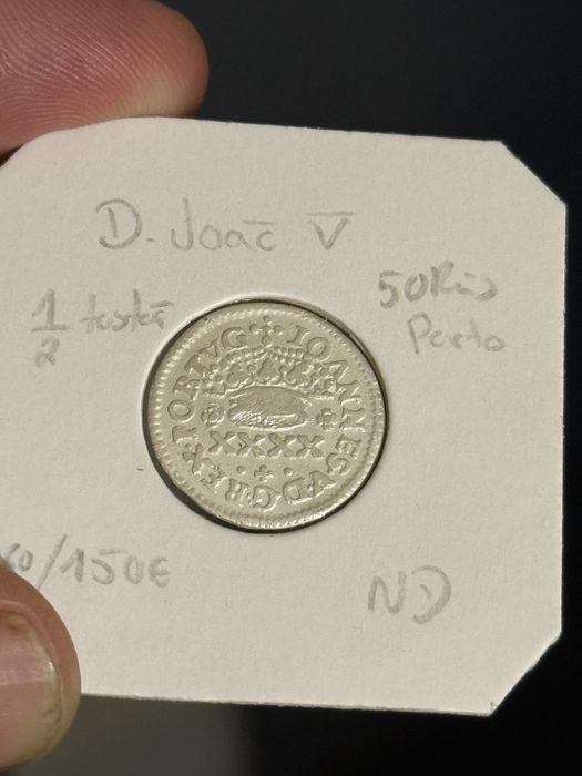 Moeda Prata D joao V