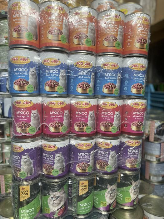 Мʼясна консерва для котів ТМ DOG JON 415г