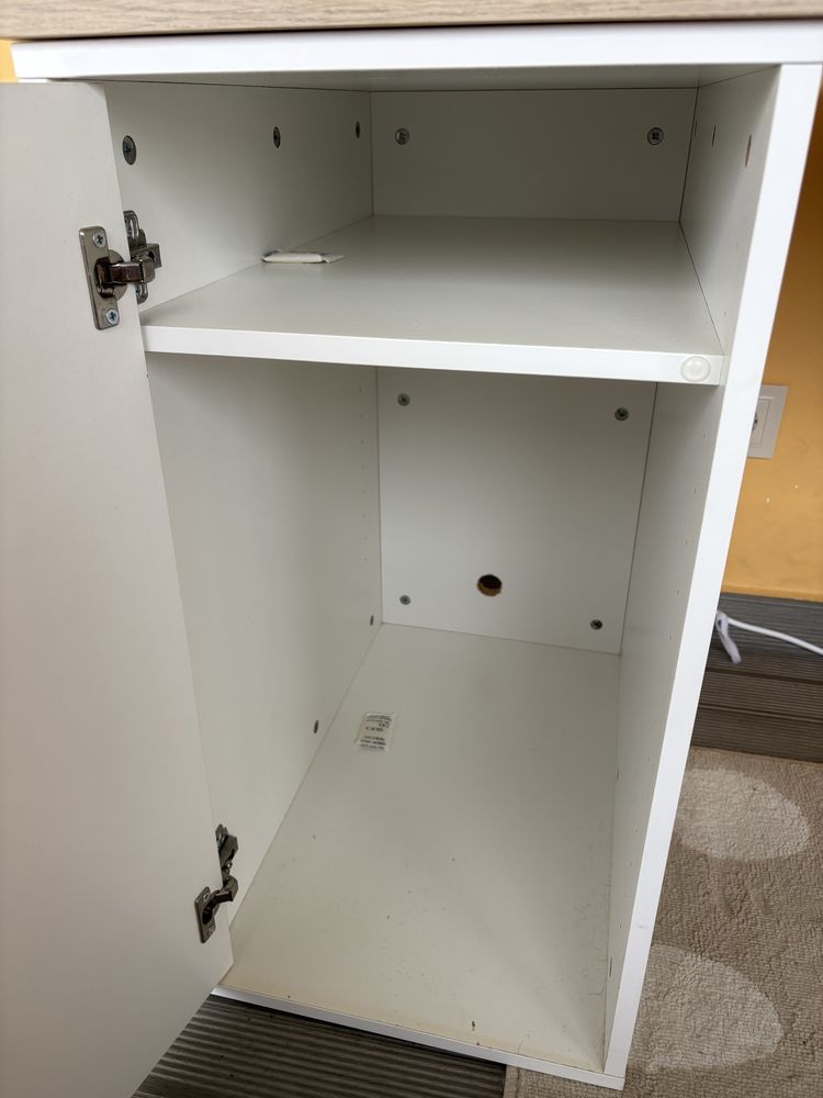 Secretária Dupla com módulos IKEA