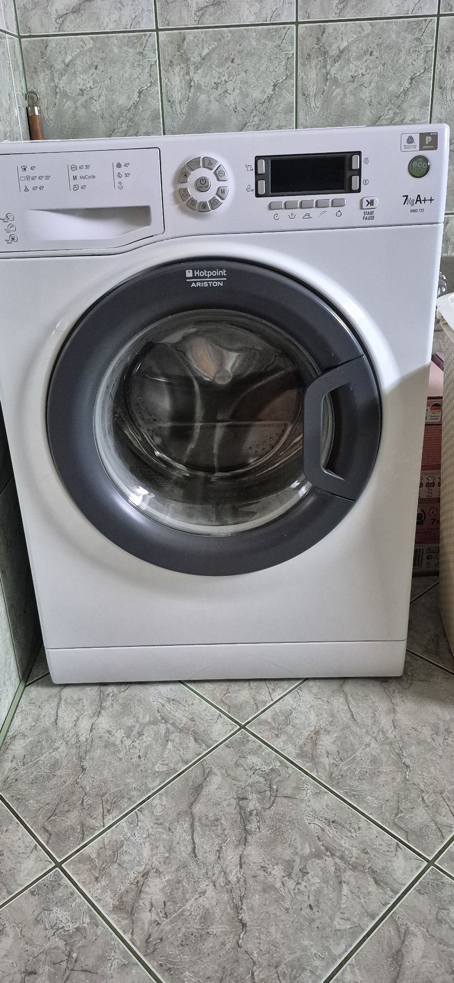Pralka Hotpoint-Ariston WMD 722 - uszkodzony bęben