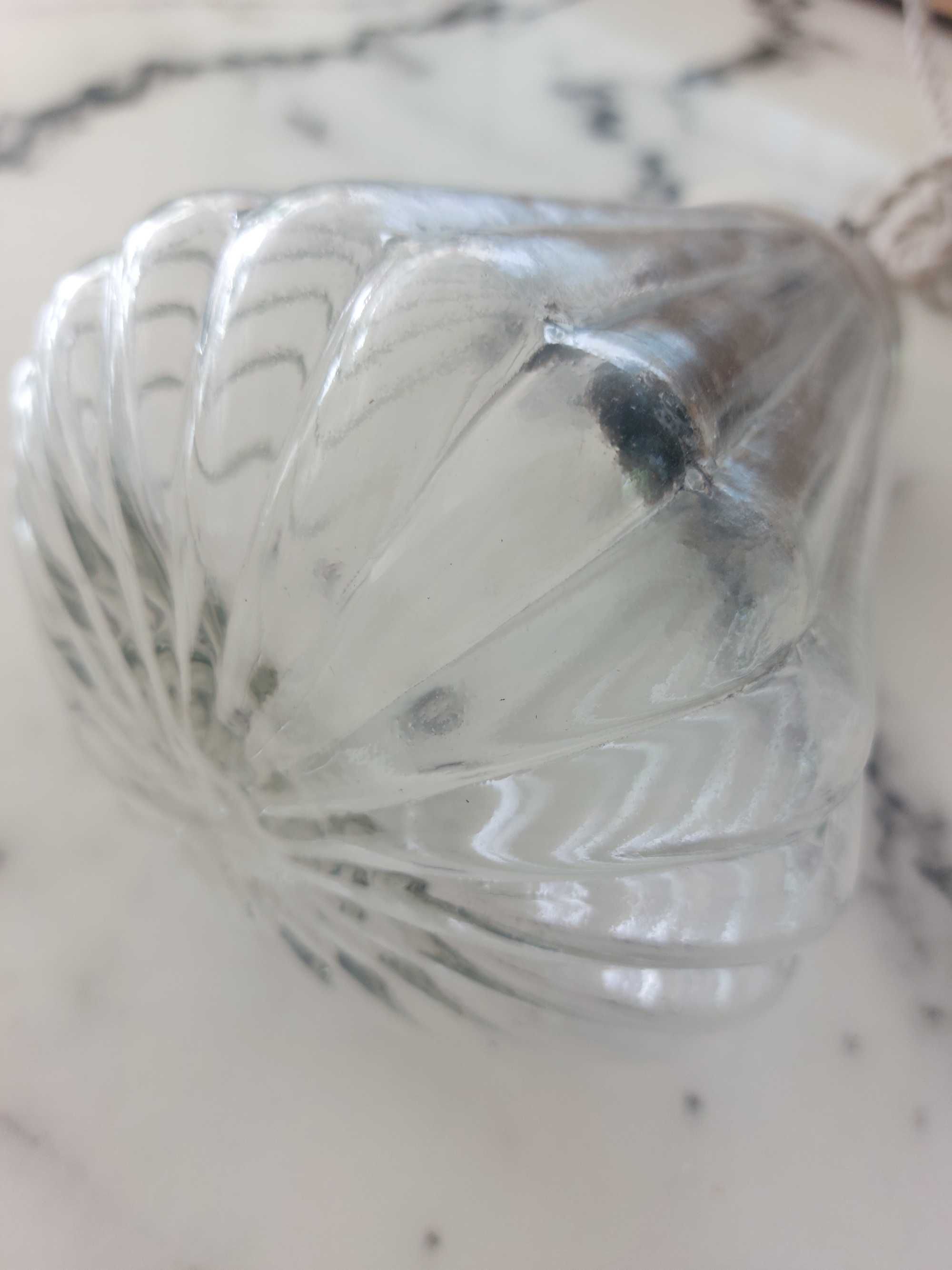 Lampa szklana loftowa, pękata Chic Antique 4