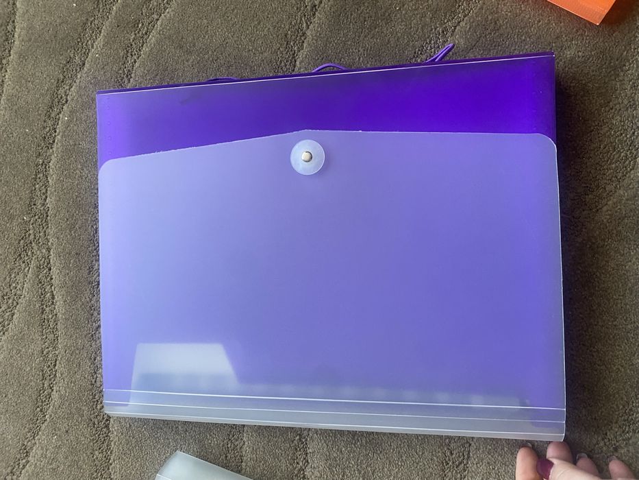 Nowe teczki na dokumenty a4-3 sztuki