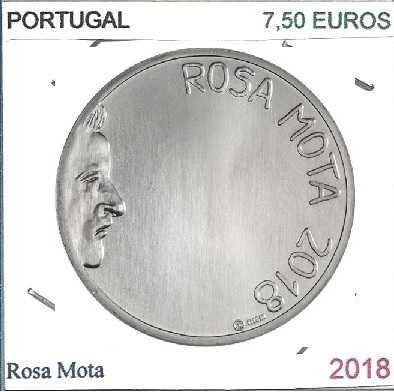 Rosa Mota - - - 7,50 € - 2018 - - - - - Moeda de Prata