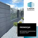 Pustak Ogrodzeniowy Fini PROMOCJA 50x20x20 stalowo-biały, grafit, onyx