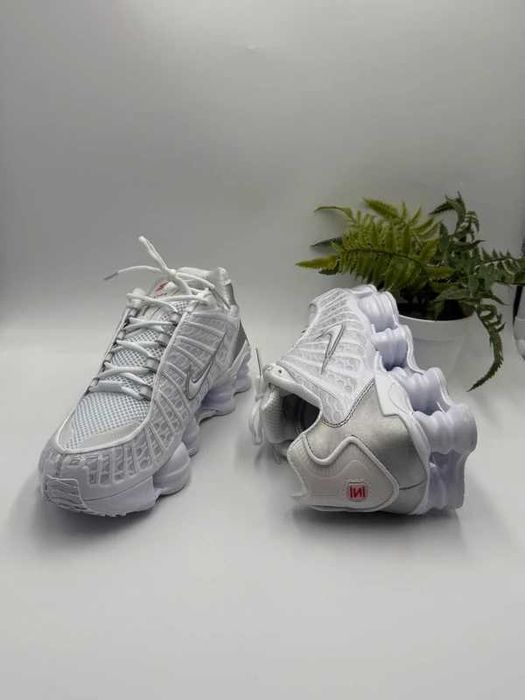 Buty meskie Mokasyny Nike_Shox_TL_White R.42