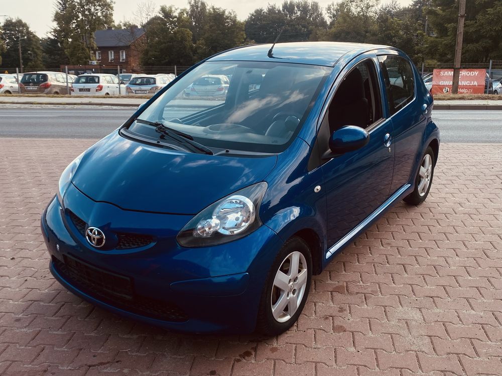 Toyota aygo rok 2007 1.0 klimatyzacja przeb 195tys 5-drzwi
