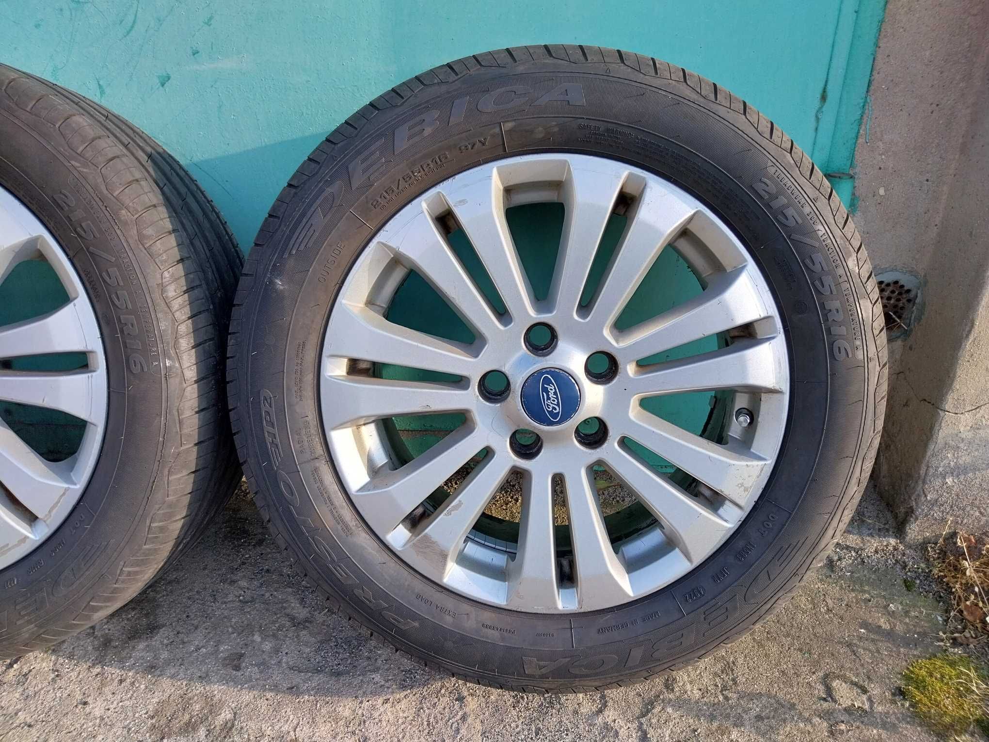 Koła felgi aluminiowe Ford Mondeo Mk4 215/55R16 (Fokus, CMax i inne)