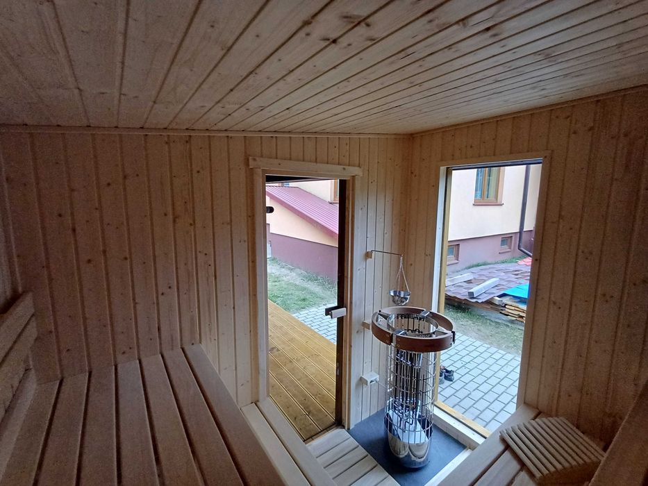 Sauna Ogrodowa ocieplona z dużym Tarasem - indywidualne realizacje!