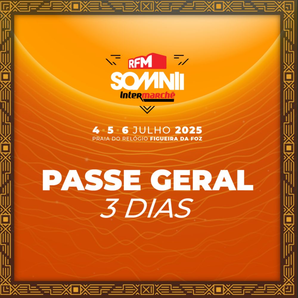 Passe Geral RFM SOMNII 3 dias