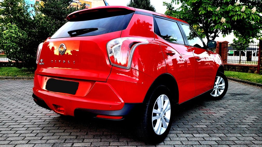 HIT!SSANGYONG Tivoli 1.6 z GAZEM!Piękny na zewnątrz!Jak NOWY Środek!