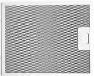 Filtr przeciw tłuszczowy do okapu 340 mm x 280 mm