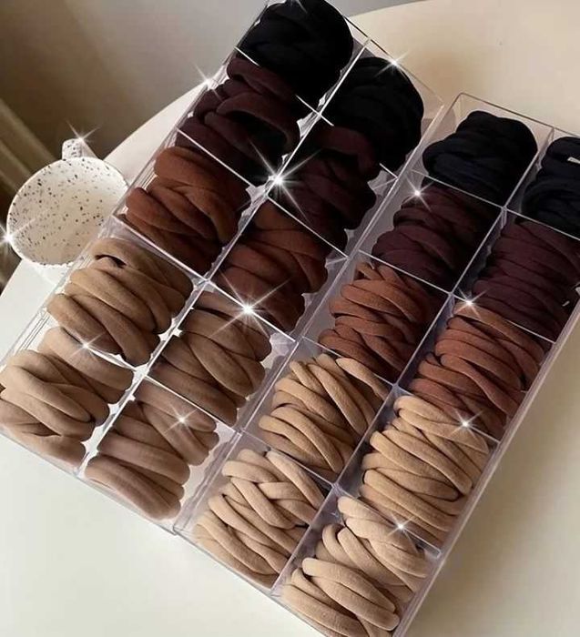 Нековзні еластичні гумки для волосся