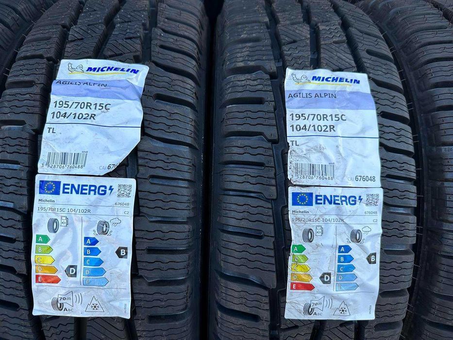 195/70R15C Michelin Agilis Alpin BUS para opon zima nowe nr5507