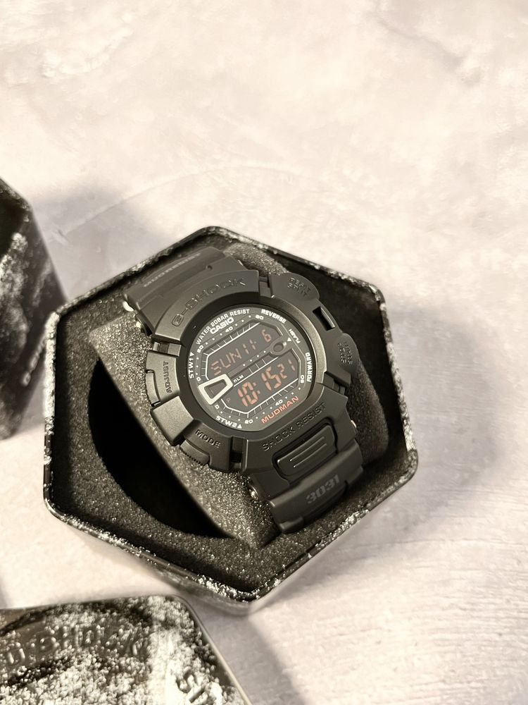 Casio G-Shock G-9000MS-1 годинник мілітарі протиударний mudman Ø46.3мм