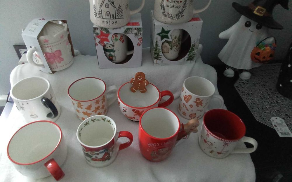 Mix 13 nowych świątecznych kubków Pepco TKMaxx