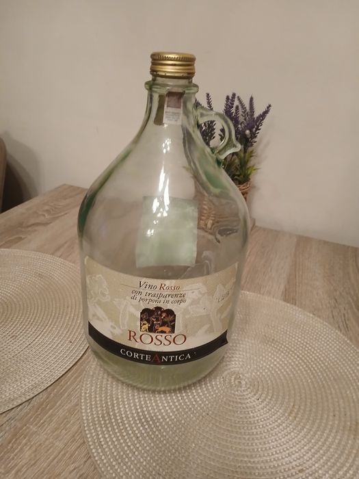 Butelka ozdobna pojemność 5. Litrów