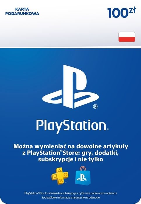 Doladowanie playstation,  różne warianty 15% taniej