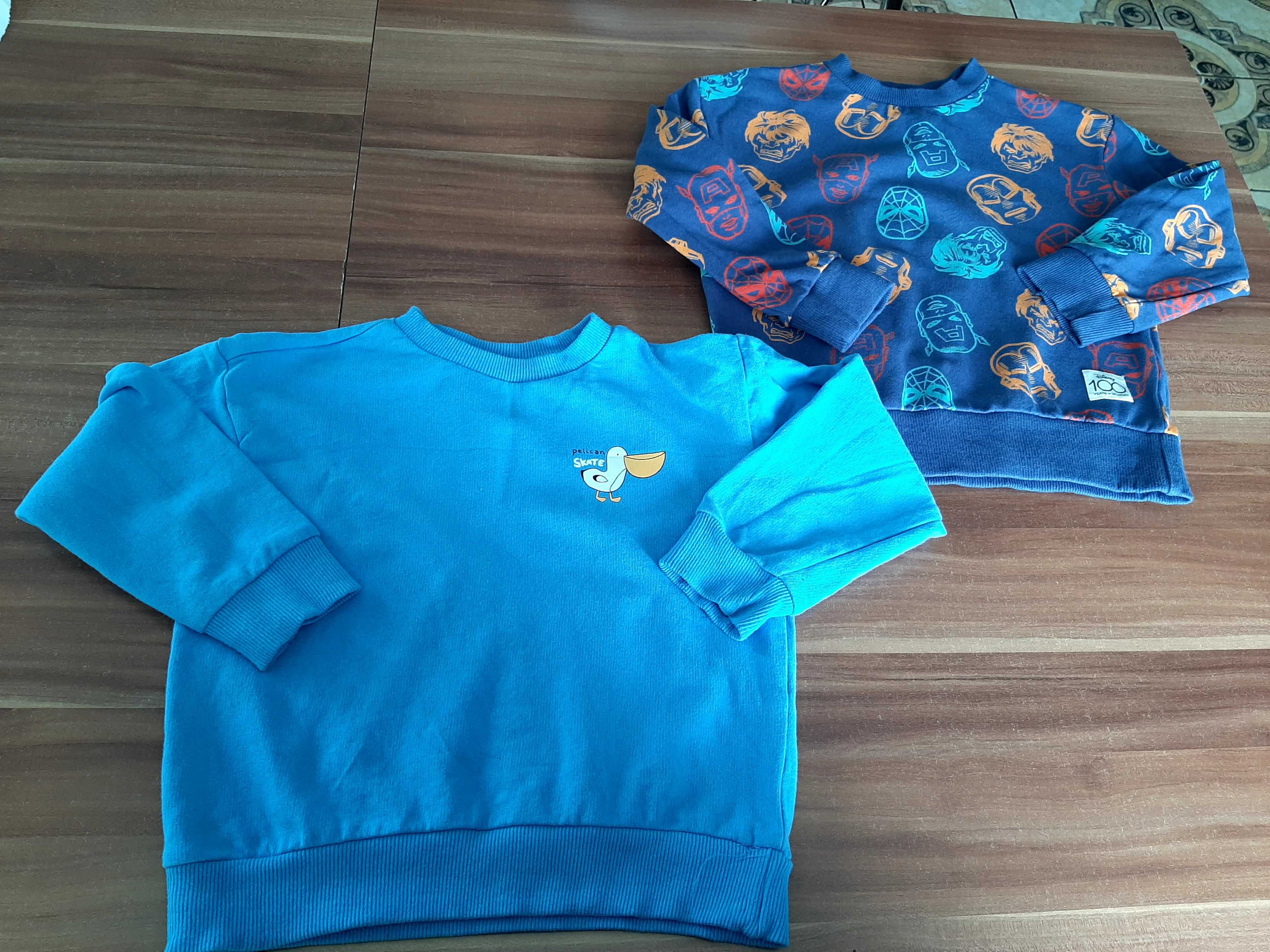 2  bluzy dla chłopca rozmiar 98