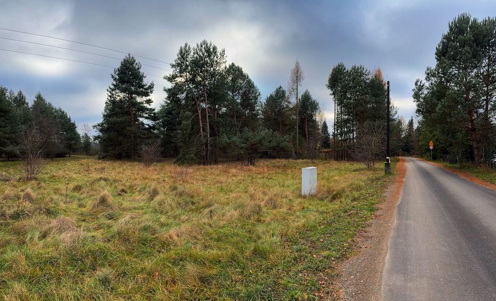 Dwie działki w Rudach – prywatny las + asfaltowy dojazd!