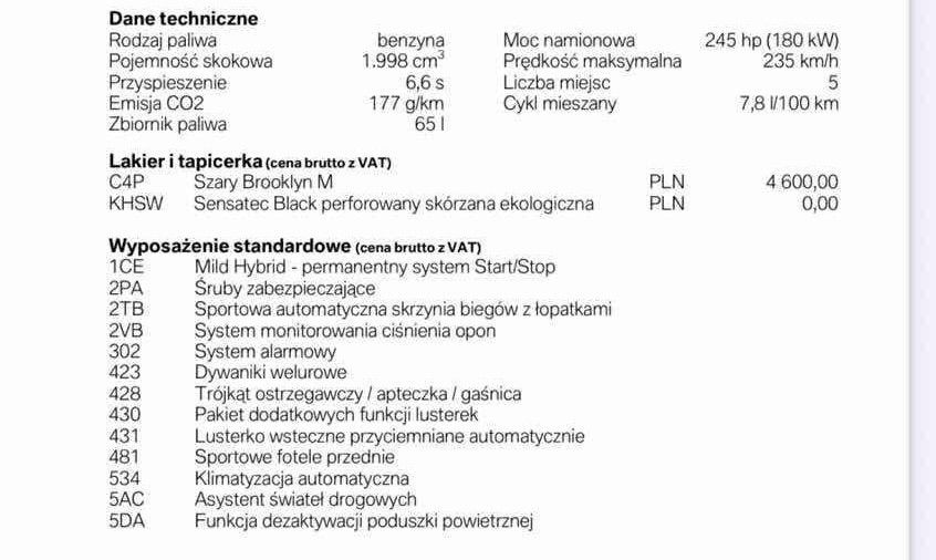 BMW X4 Cesja leasingu: BMW X4 xDrive30i M Sport! Tylko 2 raty - bogata wersja