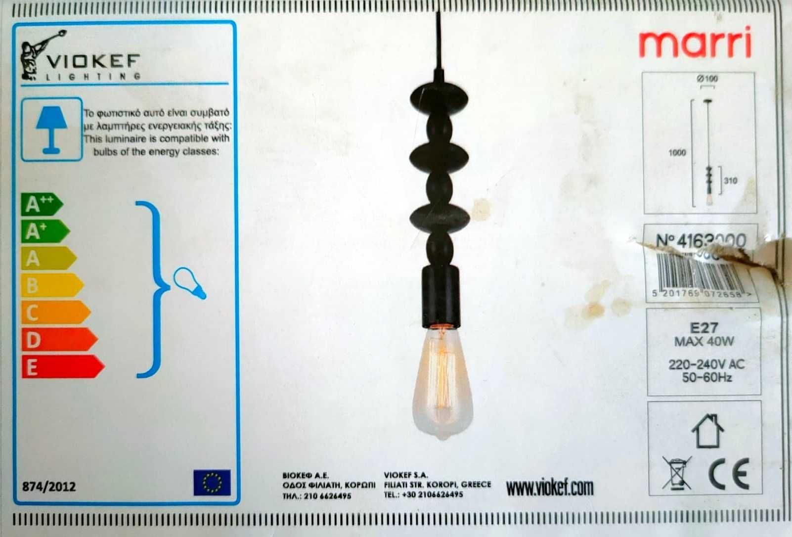 5 sztuk lamp wiszących