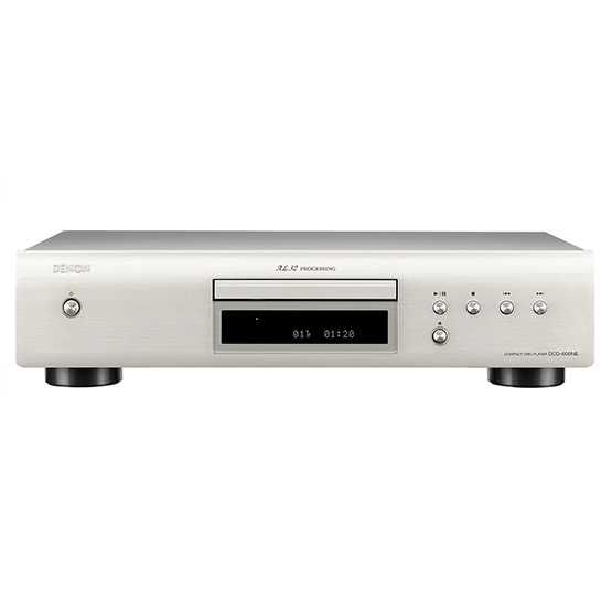 Leitor de CD Denon DCD-600NE silver novo em caixa selada