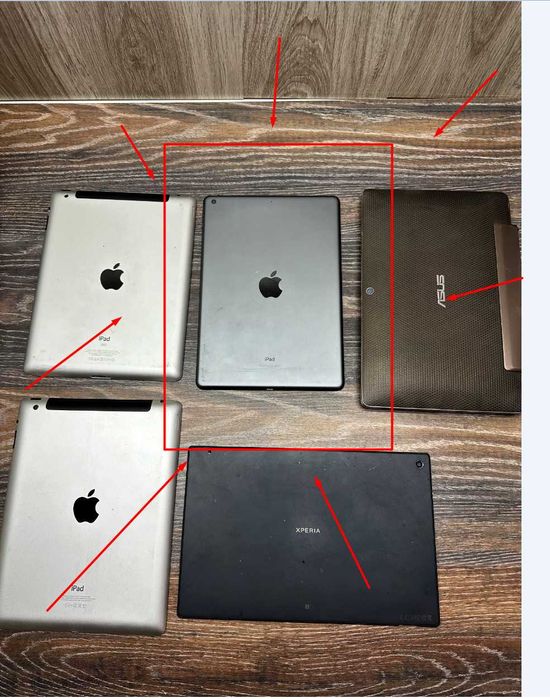 ipad A2197 на запчасти. Включается не работает сенсор