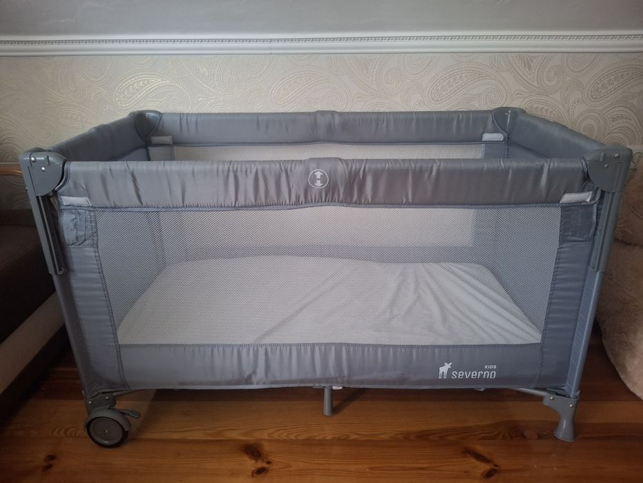 Łóżeczko turystyczne severno kids + materac