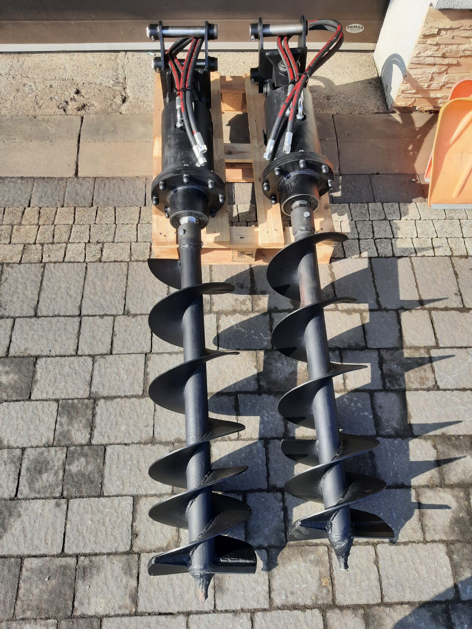 Wiertnica glebowa ziemna hydrauliczna świder do minikoparki