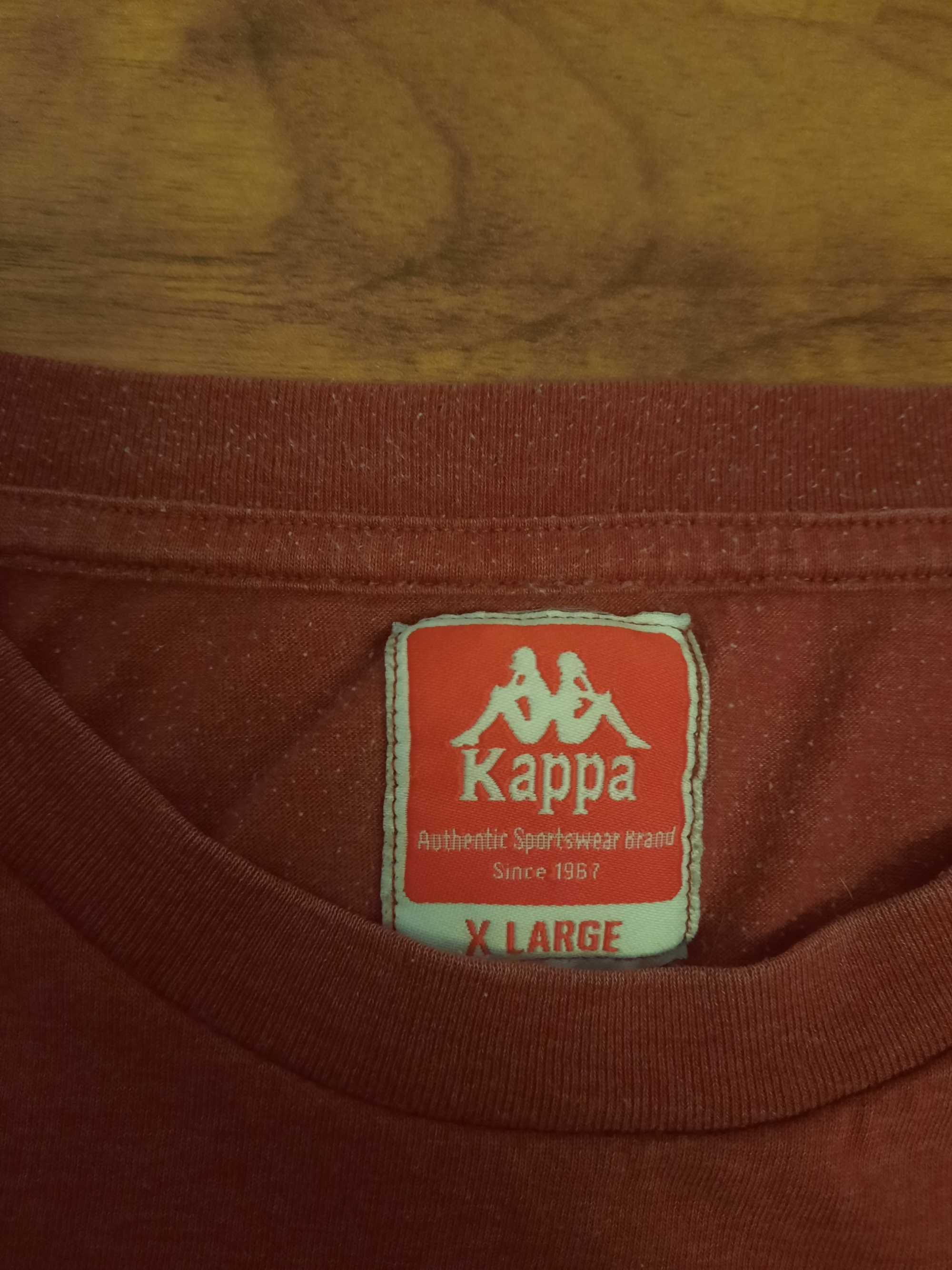 Bawełniany tshirt koszulka Kappa rozmiar XL