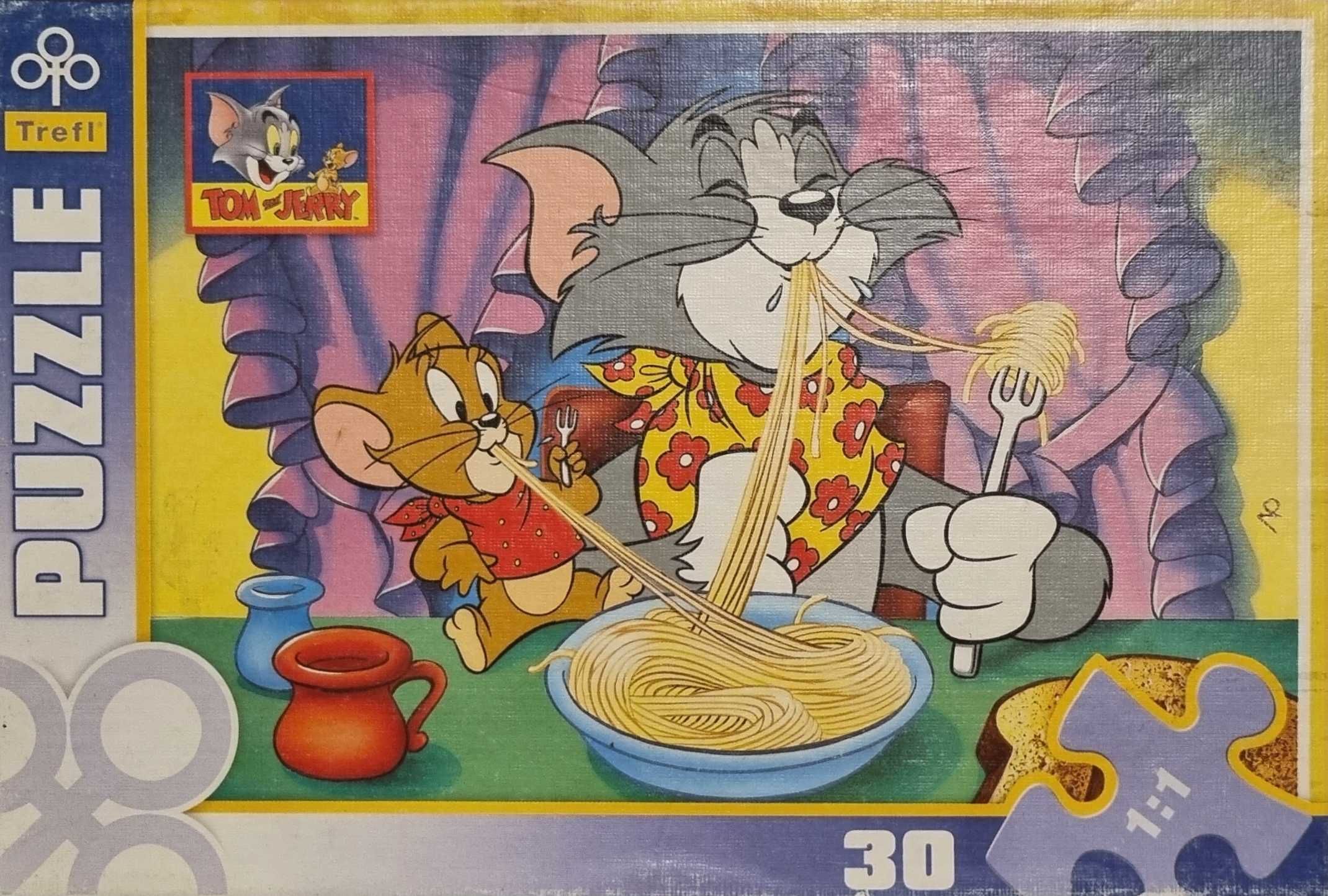 Puzzle Tom i Jerry - 30 elementów - wiek 3+ /Trefl