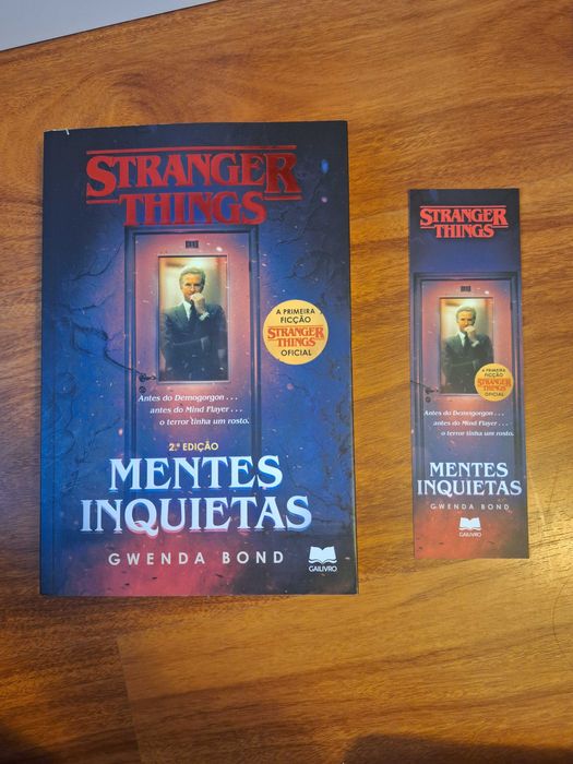 Livro "Stranger Things - Mentes Inquietas" de Gwenda Bond