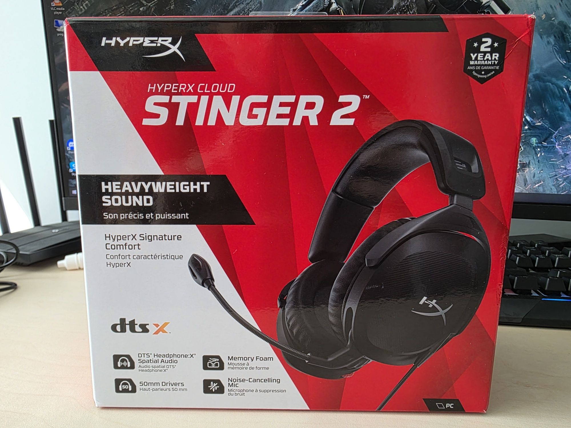 Навушники HyperX Cloud Stinger 2, black