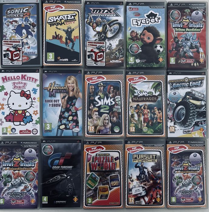 Jogos PSP. Desde 5€ - ver descrição