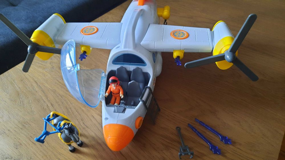 Simba, Strażak Sam Samolot ratunkowy, 42 cm