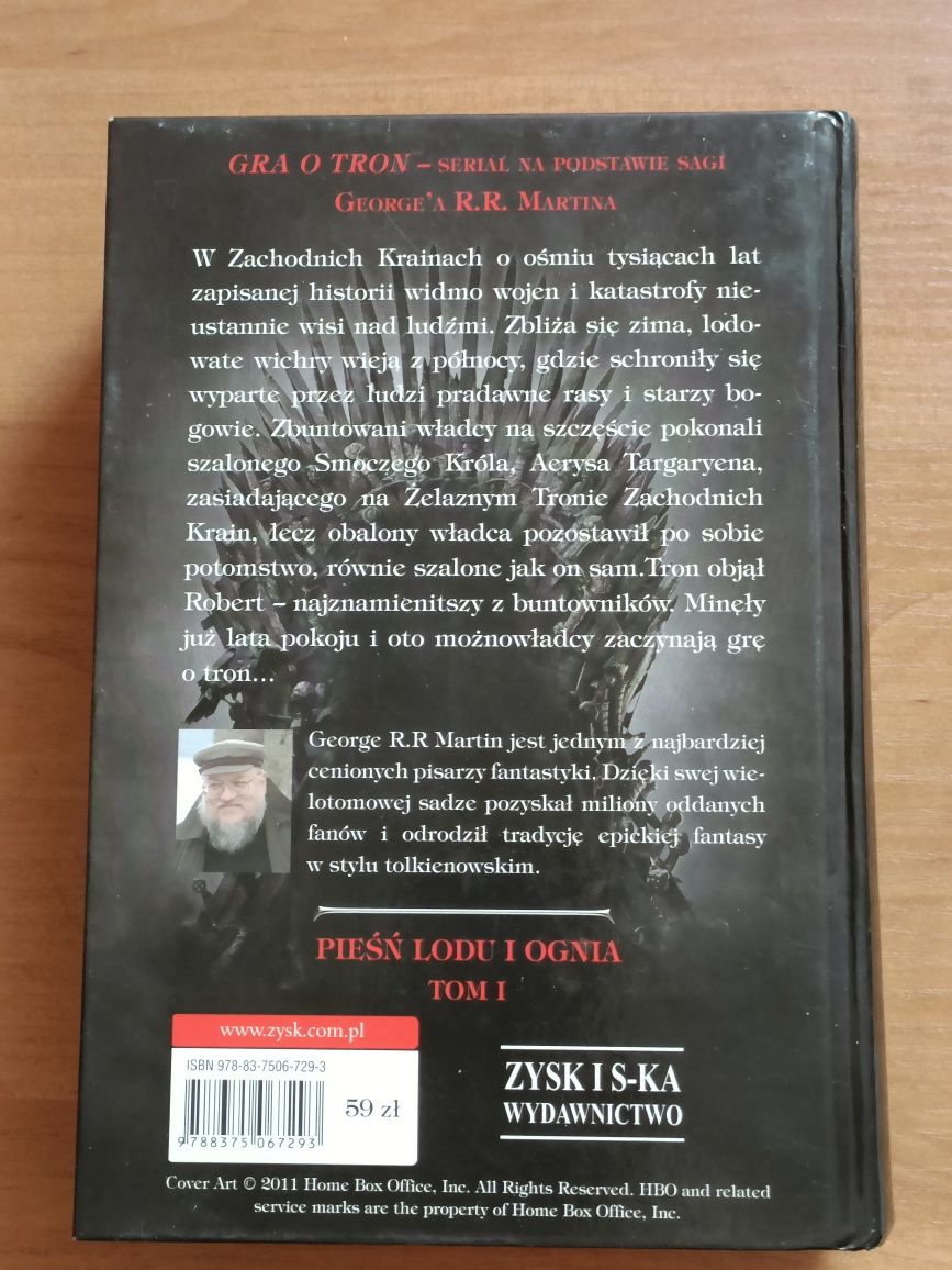 [twarda oprawa] Gra o tron - George R. R. Martin