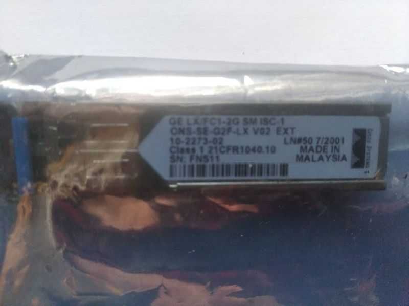 Продам оптический модуль ( трансивер ) Cisco ONS-SE-G2F-LX