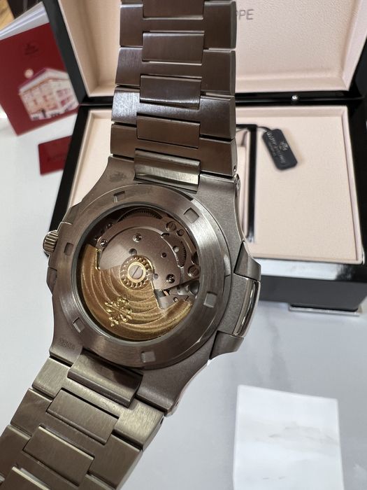 ‼️Знижка‼️ Годинник PATEK PHILIPPE Nautilus 40mm Silver / Blue
