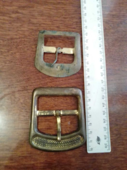 Пряжки для ремня латунные СССР.