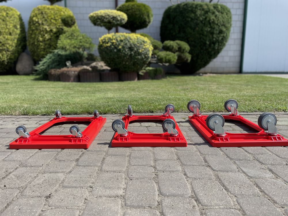 Wózek transportowy NOWE z ABS  410x610mm do skrzynek