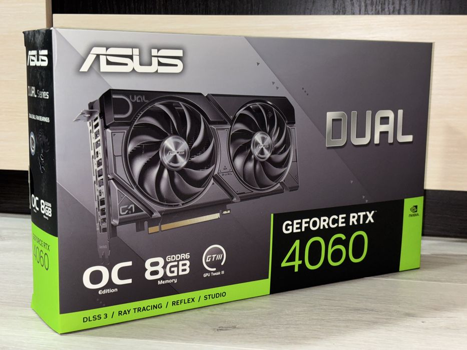 Відеокарта ASUS RTX 4060 Dual EVO OC Edition 8GB