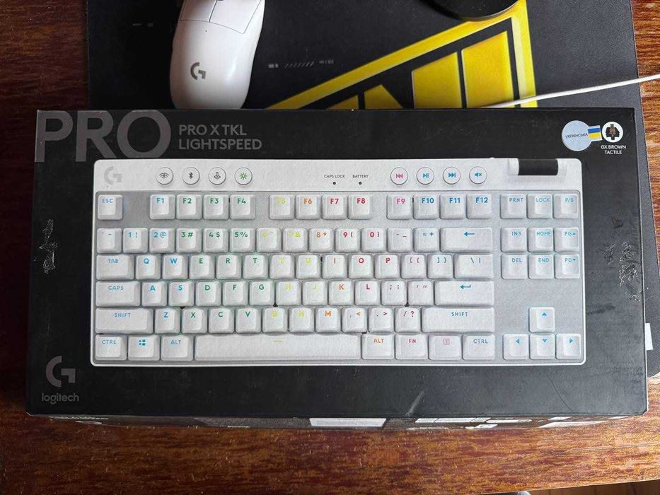 Клавіатура Logitech G Pro X TKL GX Tactile BROWN