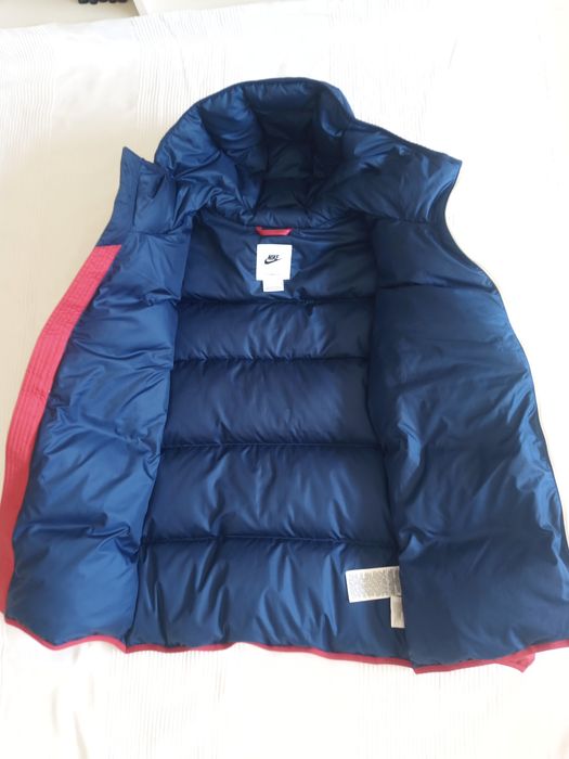 Blusão puffer de penas Nike original