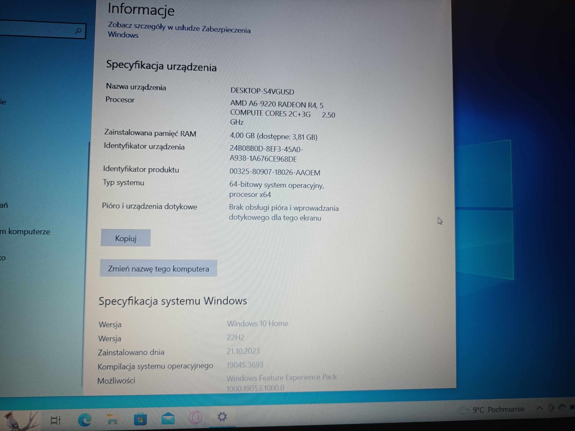 Sprzedam Laptop Lenovo