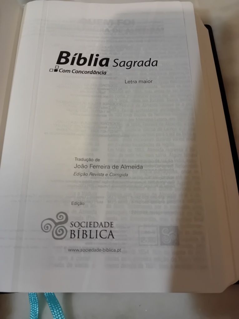 Bíblia Sagrada Sociedade Bíblica